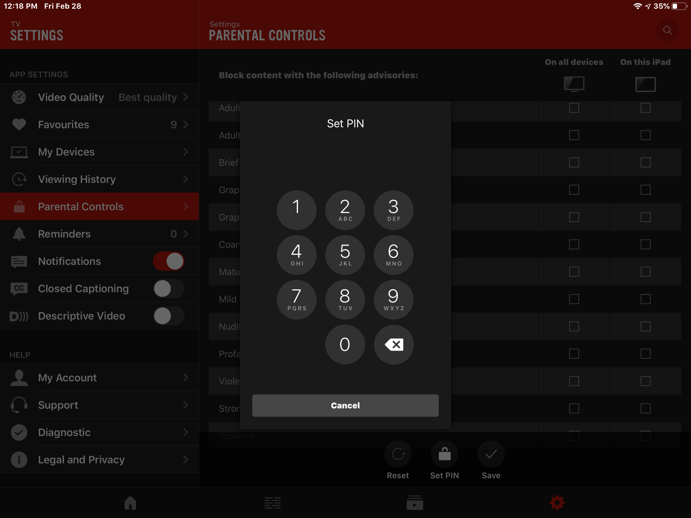 Enter the 4-digit PIN you want.